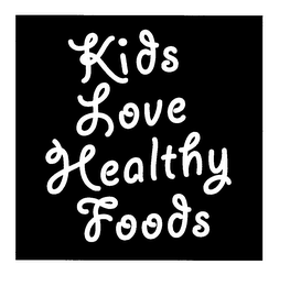 KIDS LOVE HEALTHY FOODS logo