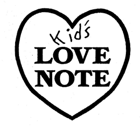 KID'S LOVE NOTE logo