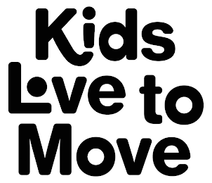 KIDS LOVE TO MOVE logo