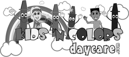 KIDS 'N COLORS DAYCARE.COM logo