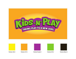 KIDS-N-PLAY TAKING PLAY TO A NEW LEVEL logo