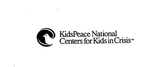 KIDS PEACE NATIONAL CENTERS FOR KIDS IN CRISIS logo