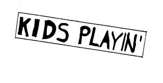 KIDS PLAYIN' logo