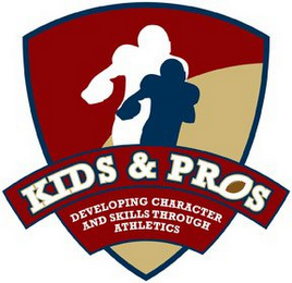 KIDS & PROS DEVELOPING CHARACTER AND SKILLS THROUGH ATHLETICS logo