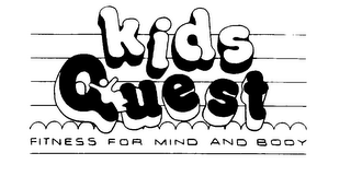 KIDS QUEST FITNESS FOR MIND AND BODY logo