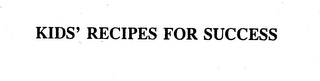 KIDS' RECIPES FOR SUCCESS logo