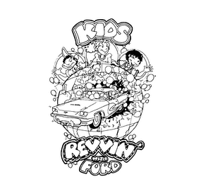 KIDS REVVIN' WITH FORD logo