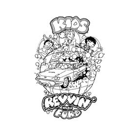 KIDS REVVIN' WITH FORD logo