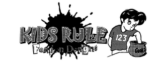 KIDS RULE 123 FASHION logo