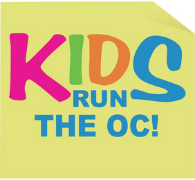 KIDS RUN THE OC! logo