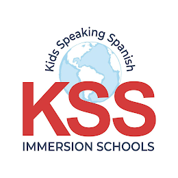 KIDS SPEAKING SPANISH KSS IMMERSION SCHOOLS logo