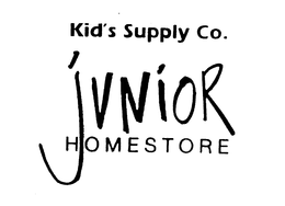 KID'S SUPPLY CO. JUNIOR HOMESTORE logo