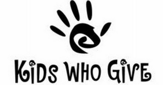 KIDS WHO GIVE logo