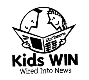 KIDS WIN WIRED INTO NEWS STAR TRIBUNE logo