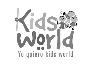 KIDS WORLD YO QUIERO KIDS WORLD logo
