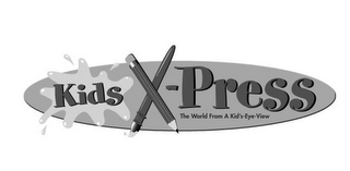 KIDS X-PRESS THE WORLD FROM A KID'S-EYE-VIEW logo