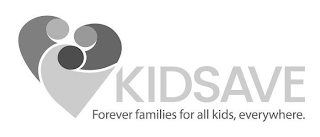 KIDSAVE FOREVER FAMILIES FOR ALL KIDS, EVERYWHERE. logo