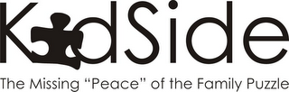 KIDSIDE THE MISSING "PEACE" OF THE FAMILY PUZZLE logo