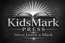 KIDSMARK PRESS IDEAS LEAVE A MARK logo
