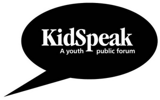KIDSPEAK A YOUTH PUBLIC FORUM logo