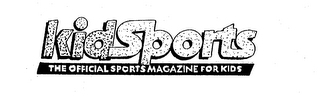 KIDSPORTS THE OFFICIAL SPORTS MAGAZINE FOR KIDS logo
