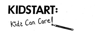 KIDSTART: KIDS CAN CARE! logo