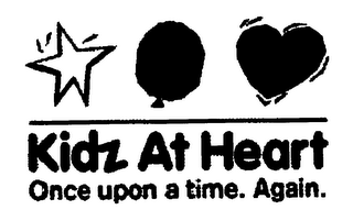 KIDZ AT HEART ONCE UPON A TIME. AGAIN. logo