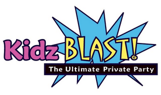 KIDZ BLAST! THE ULTIMATE PRIVATE PARTY logo
