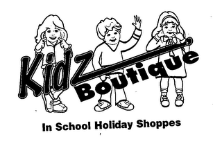 KIDZ BOUTIQUE IN SCHOOL HOLIDAY SHOPPES logo