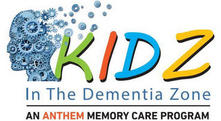 KIDZ IN THE DEMENTIA ZONE AN ANTHEM MEMORY CARE PROGRAM logo