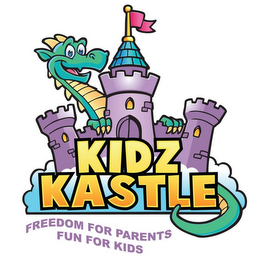 KIDZ KASTLE FREEDOM FOR PARENTS FUN FOR KIDS logo