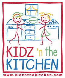 KIDZ 'N THE KITCHEN WWW.KIDZNTHEKITCHEN.COM logo