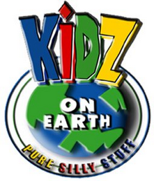 KIDZ ON EARTH PURE SILLY STUFF logo