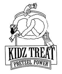 KIDZ TREAT PRETZEL POWER logo