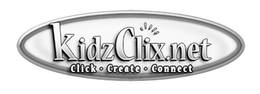 KIDZCLIX.NET CLICK · CREATE · CONNECT logo
