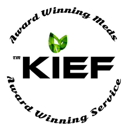 KIEF AWARD WINNING MEDS AWARD WINNING SERVICE logo