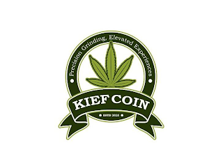 KIEF COIN PRECISION GRINDING, ELEVATED EXPERIENCES EST 2023 logo