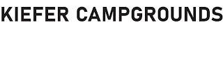 KIEFER CAMPGROUNDS logo