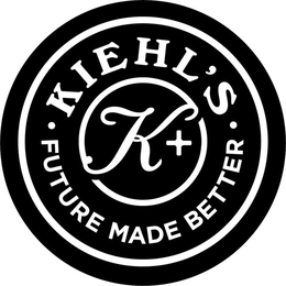 · KIEHL'S · K+ FUTURE MADE BETTER logo