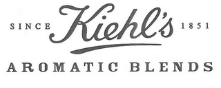 KIEHL'S SINCE 1851 AROMATIC BLENDS logo