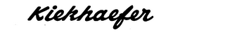 KIEKHAEFER logo