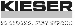 KIESER BE STRONG STAY STRONG logo