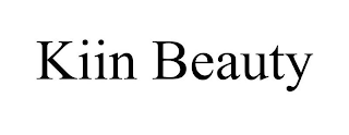KIIN BEAUTY logo