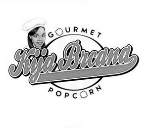 KIJA BRCANA GOURMET POPCORN logo