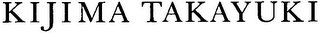 KIJIMA TAKAYUKI logo