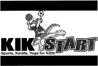 KIK START SPORTS, KARATE, YOGA FOR KIDS logo