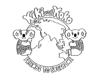 KIKI AND KOKO FRIENDS TO EVERYONE logo
