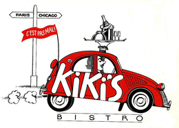 KIKI'S BISTRO PARIS CHICAGO C'EST PAS MAL! logo