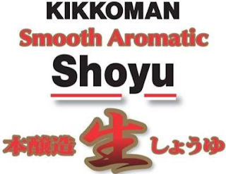 KIKKOMAN SMOOTH AROMATIC SHOYU logo