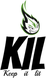 KIL KEEP IT LIT logo